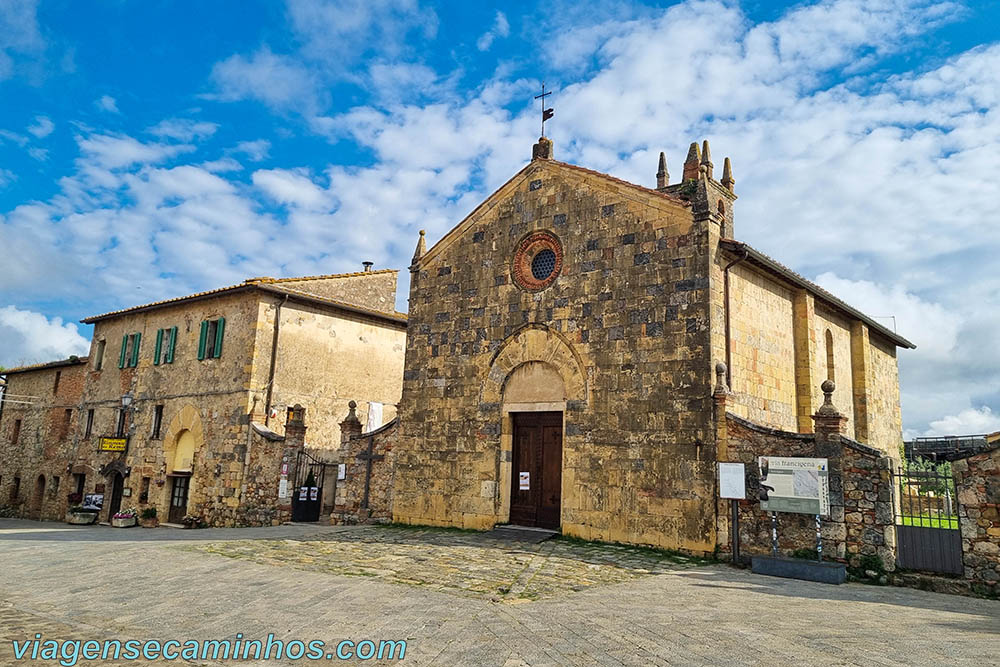 Igreja de Monteriggioni - Toscana