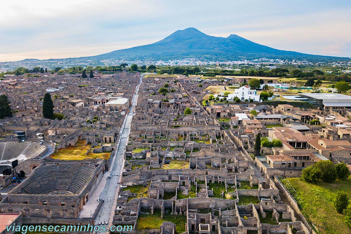 Ruínas de Pompeia - Itália