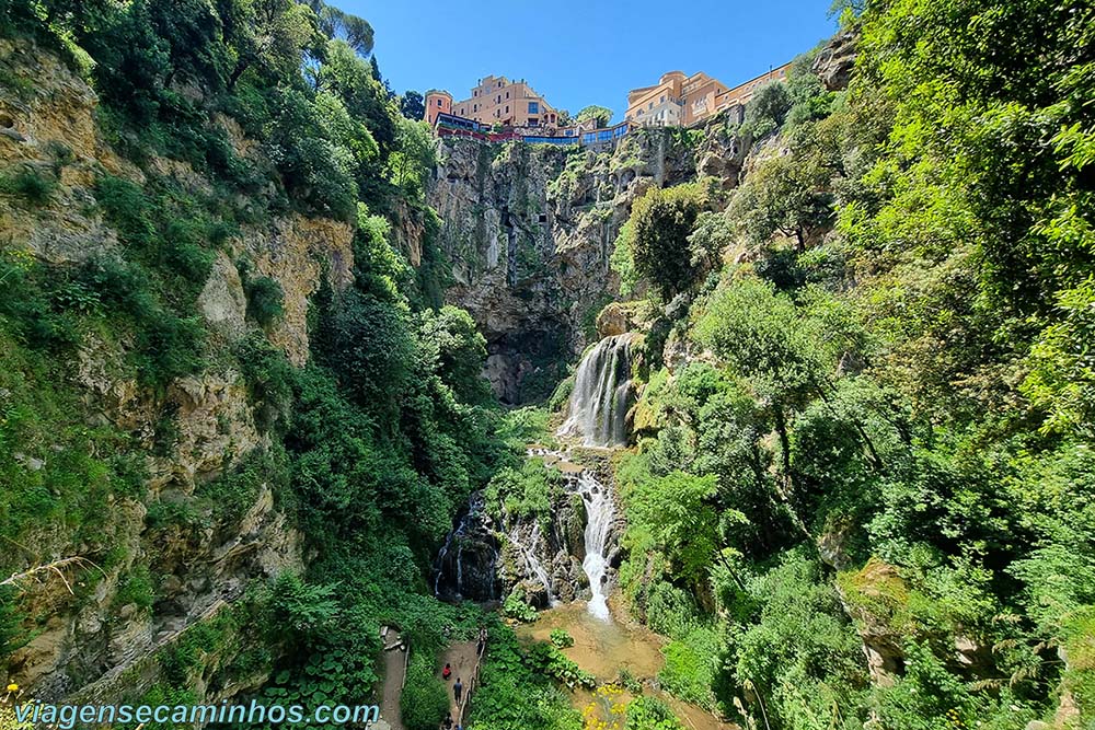 Tivoli - Cascata na VIlla Gregoriana