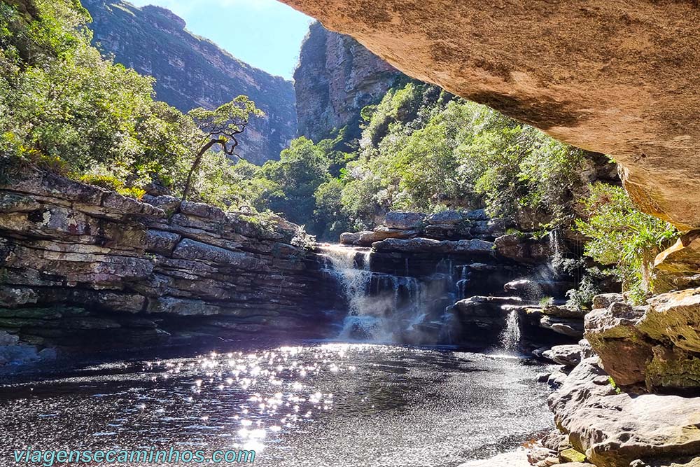Cachoeira do Encontro - Trilha da Cachoeira da Fumacinha