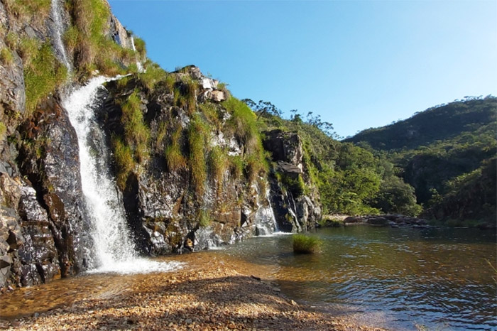 Cachoeira Véu de Noiva - Complexo Vale do Céu - Delfinópolis MG