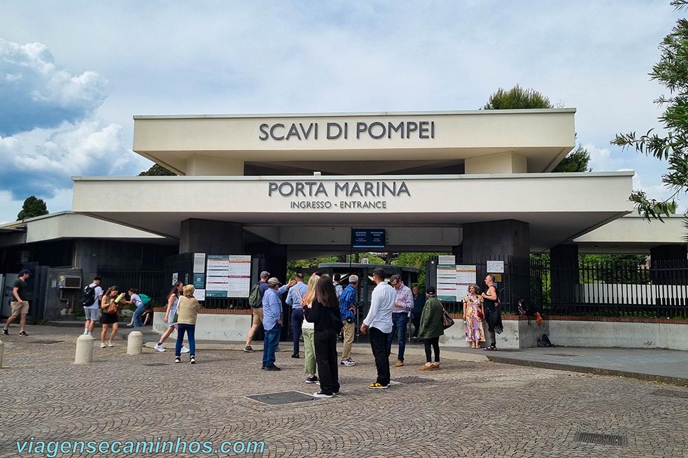Entrada de Pompeia