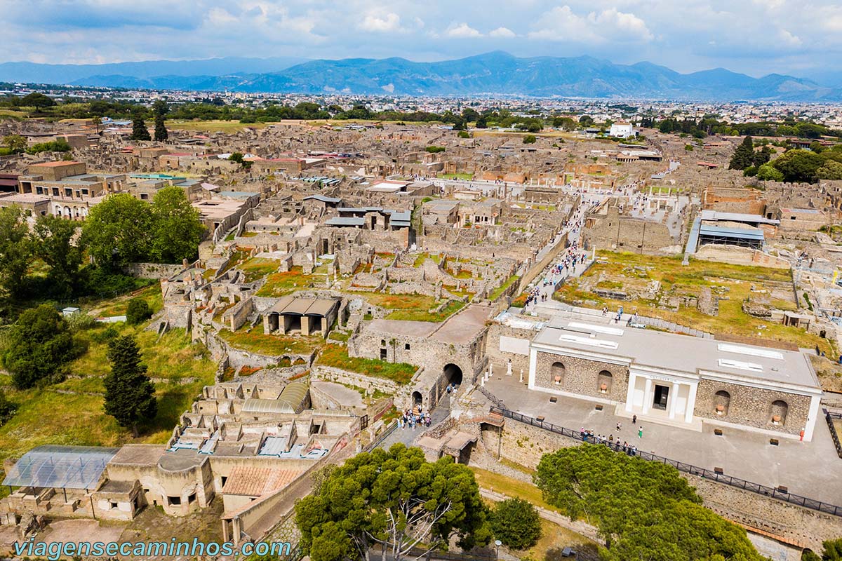 Ruínas de Pompeia