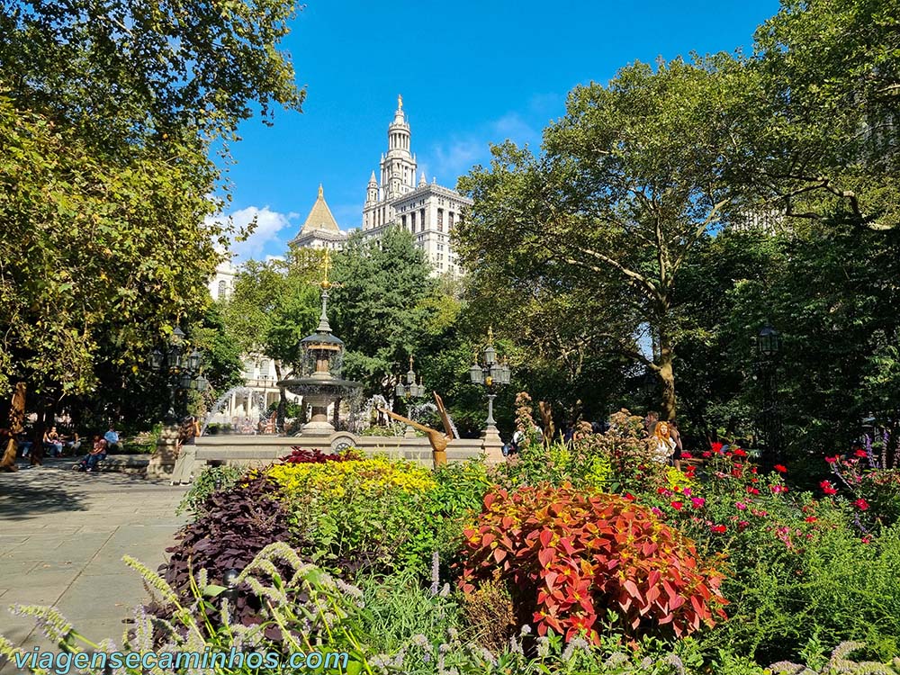 New York City Hall Park