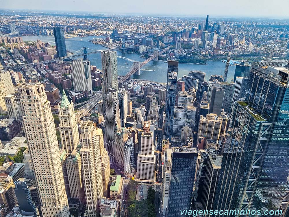 Nova York vista do mirante do One World Observatory