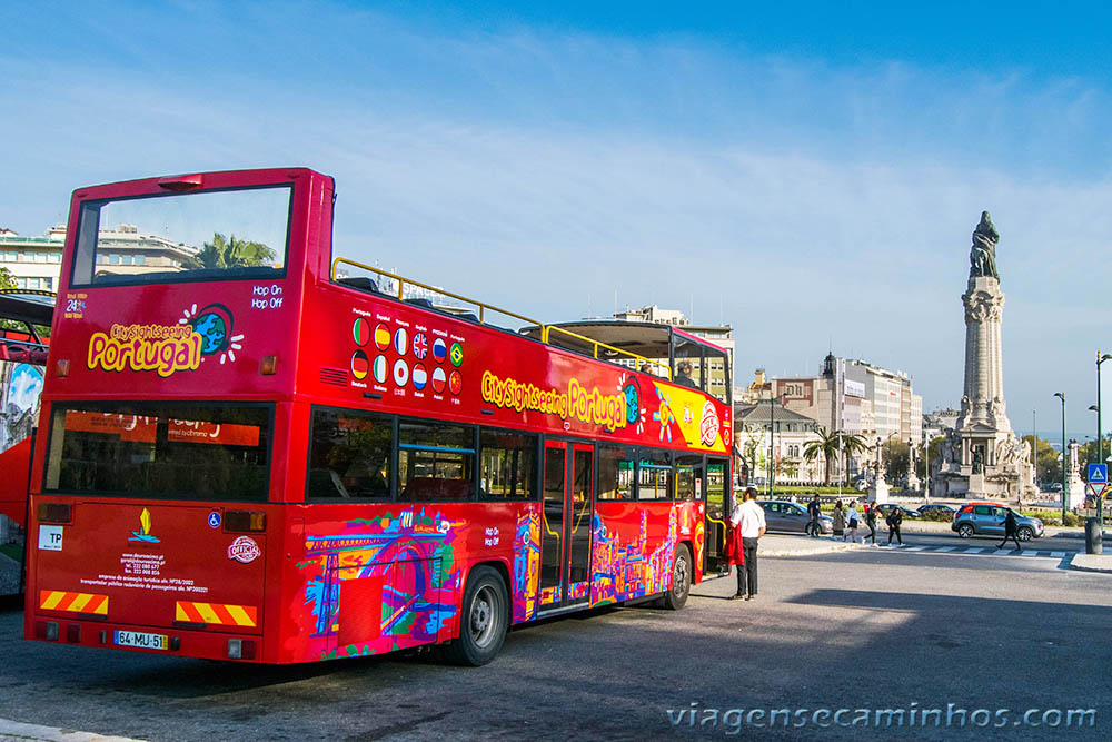 Ônibus turístico de Lisboa