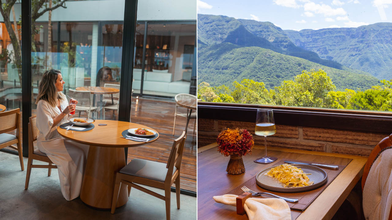 Restaurante Sereno e Contemplar - Morada dos Canyons