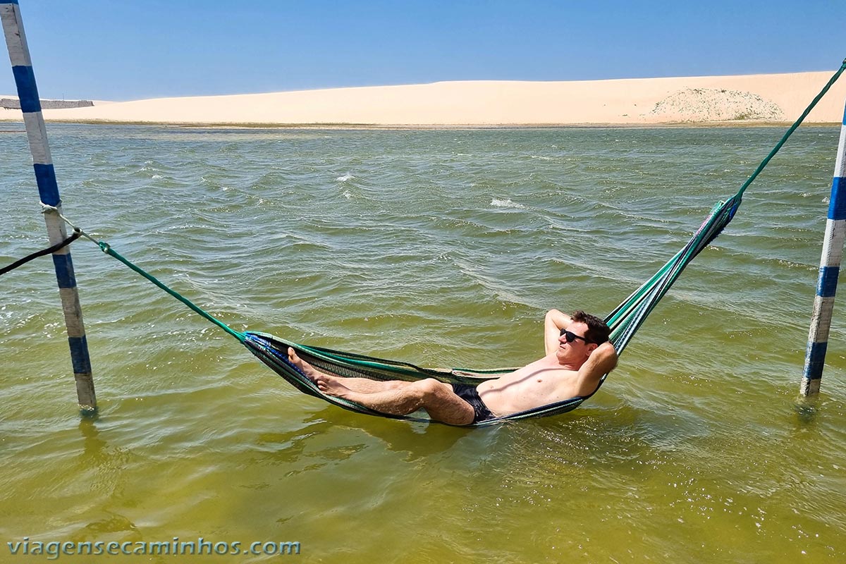 Lagoa no tour do lado oeste de Jericoacoara