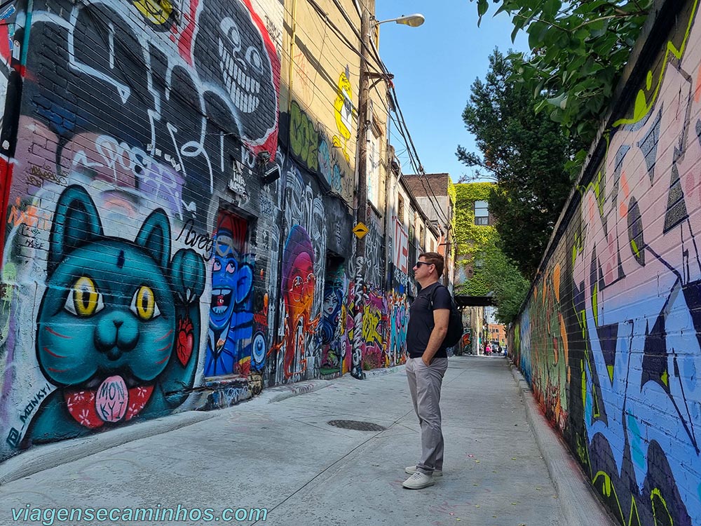 O que fazer em Toronto - Graffity Alley
