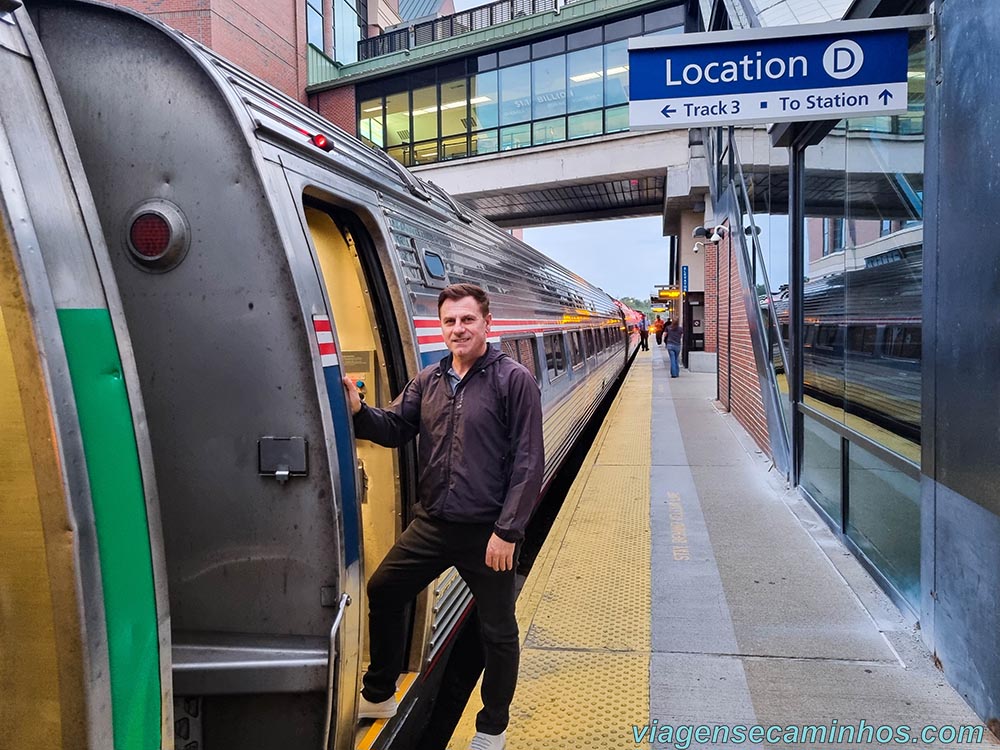 Trem de Montreal para Nova York