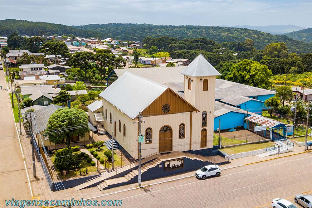 Jaquirana - Igreja matriz São Sebastião