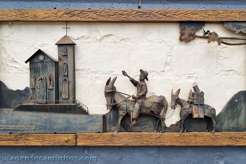 Painel Jaquirana Caminho das Tropas