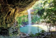 O que fazer em Pouso Novo RS Cascata Jardim das Deusas