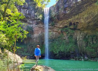 o que fazer em Coqueiro Baixo RS Cascata do Pilão Baixo - Coqueiro Baixo