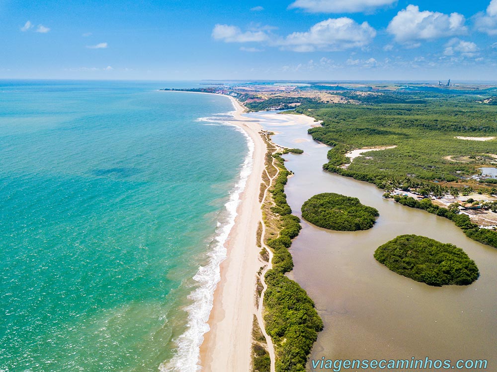 Pitimbu - Praia da Barra de Abiaí