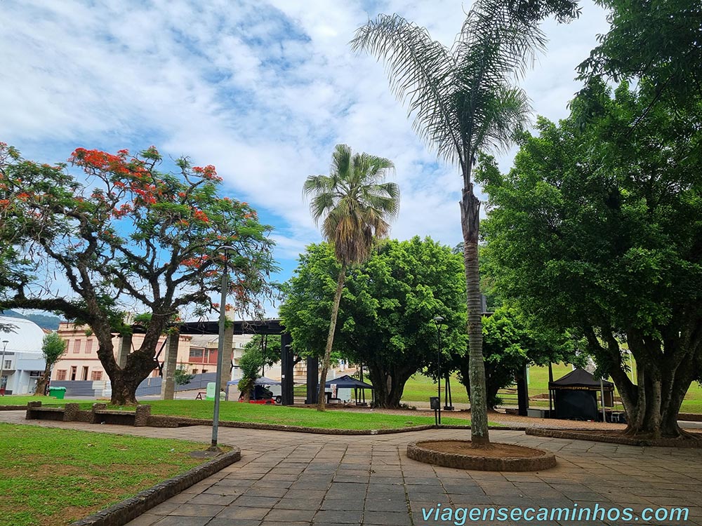Praça Cristóvão Colombo - Muçum RS