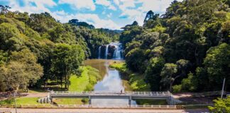 Cachoeira do Rio Espingarda - Porto Vitória - Paraná
