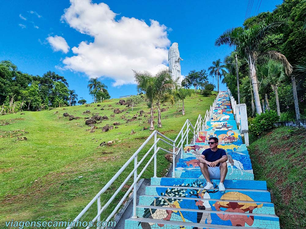 Escadaria do Morro do Cristo - União da Vitória PR