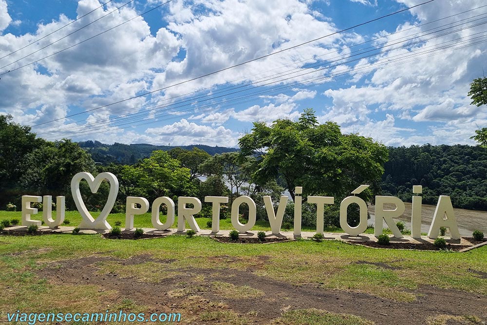 Letreiro de Porto Vitória