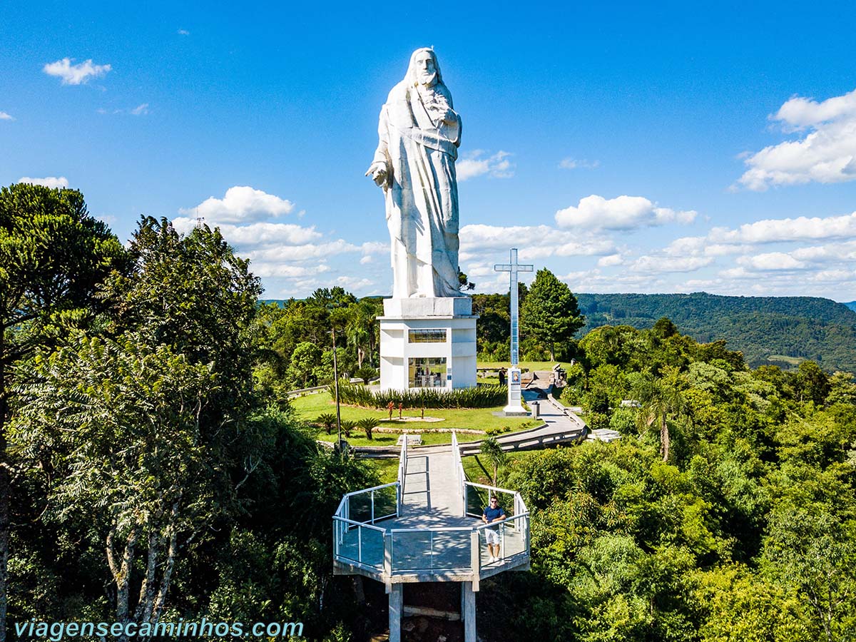 União da Vitória PR - Morro do Cristo