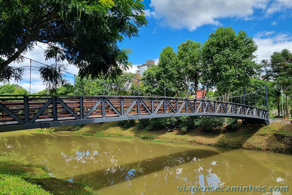 Passarela Pênsil - Caçador SC