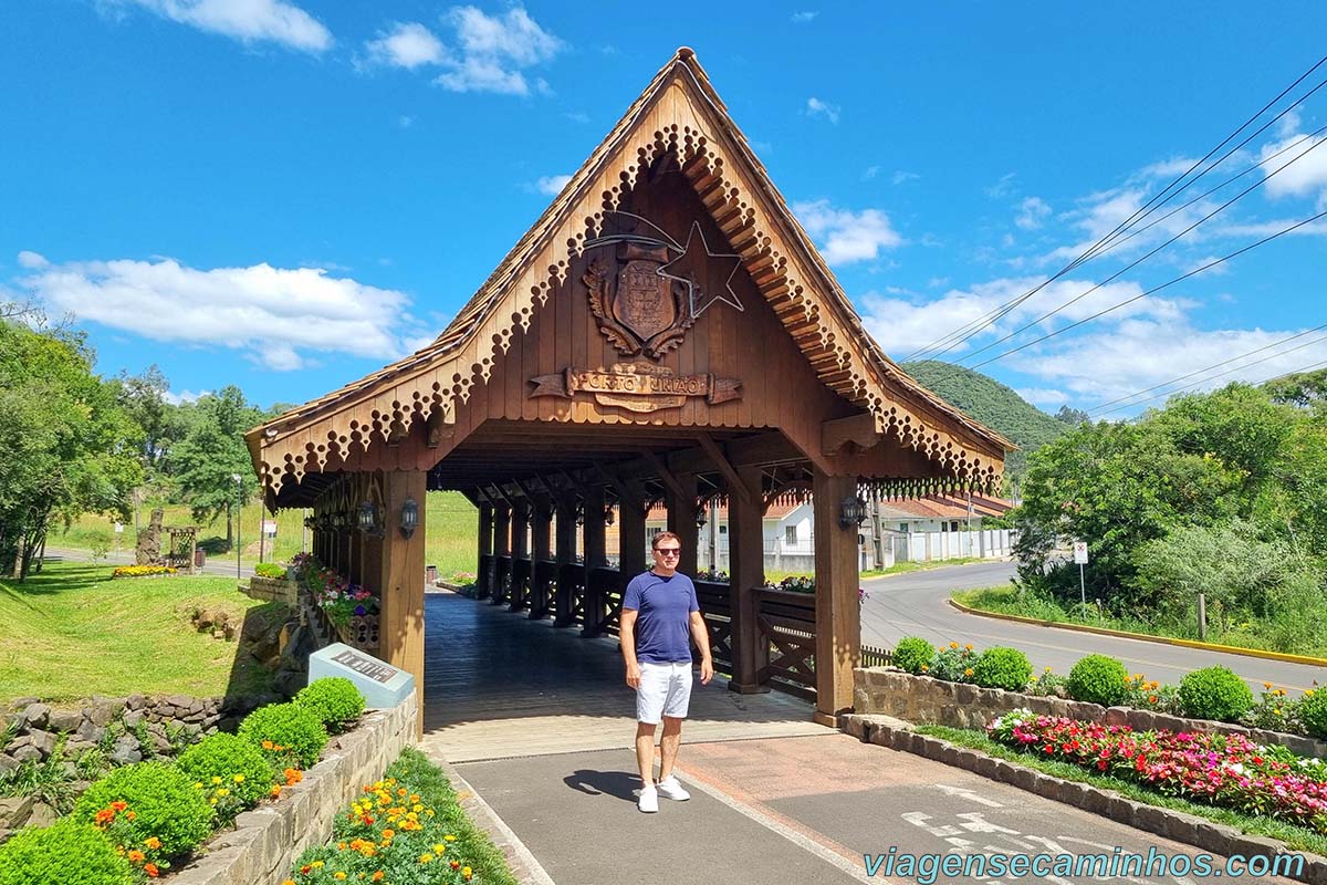 Porto União - Ponte Turística Melissa Alves Lourenço