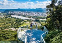 O que fazer em União da Vitória PR: 15 melhores atrações União da Vitória - Mirante do Morro do Cristo
