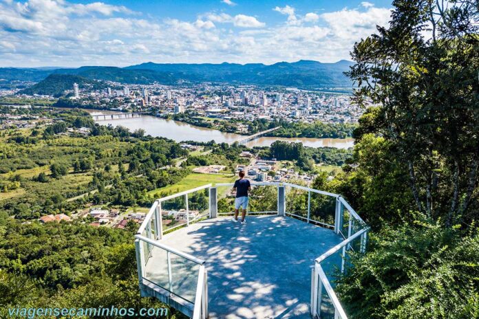 União da Vitória - Mirante do Morro do Cristo União da Vitória - Mirante do Morro do Cristo