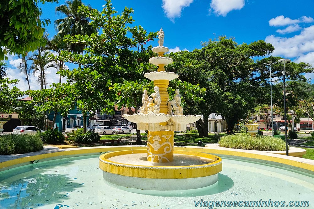 Praça Getúlio Vargas - Nova Trento SC