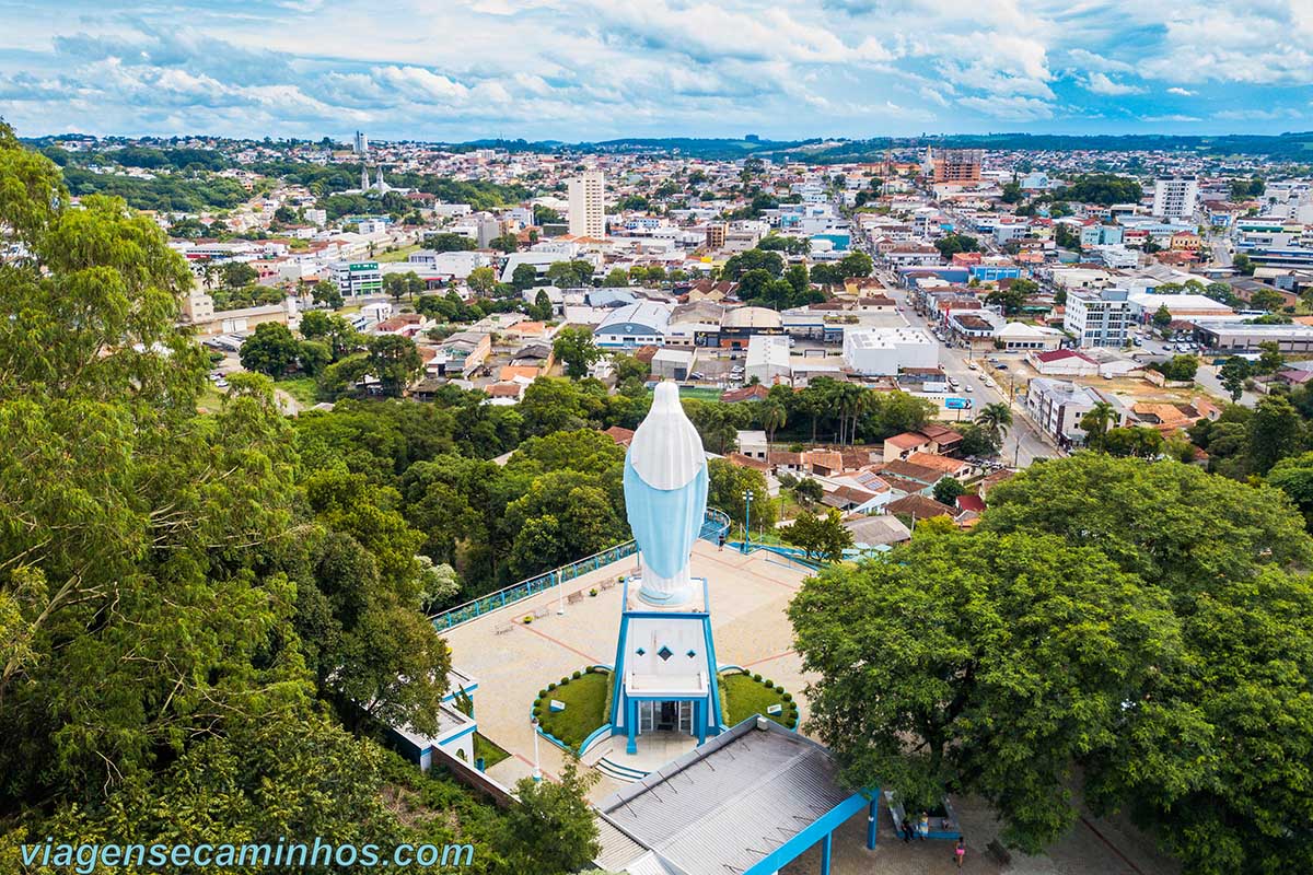Irati - Estátua e Mirante Nossa Senhora das Graças