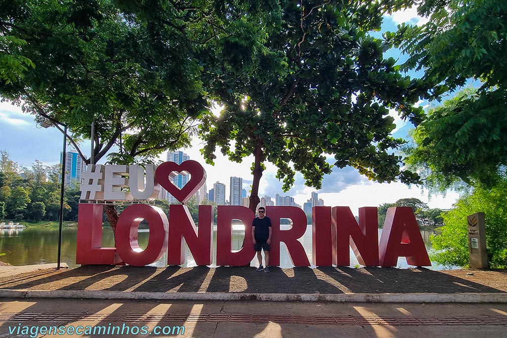 Letreiro de Londrina - Lago Iapó