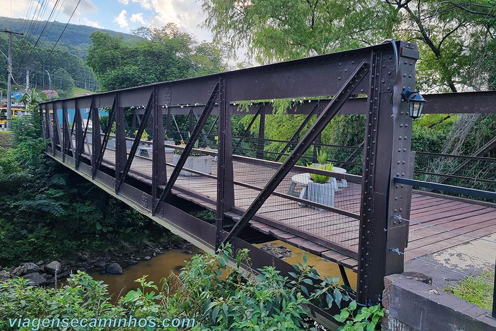 Ponte de Ferro em Riozinho RS