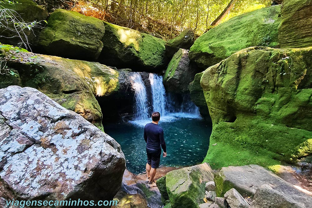 Cachoeira do Sossego - Cânion do Cipó - Barra do Garças