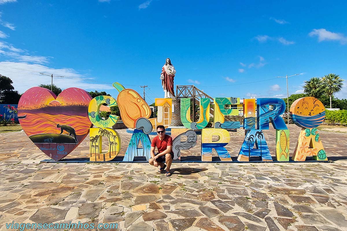 Letreiro de Cajueiro da Praia