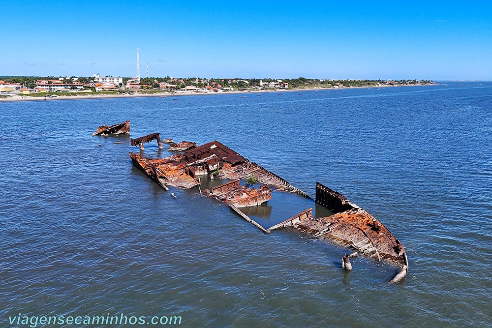 Navio encalhado de Tutóia - Maranhão