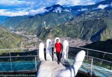 Roteiro Equador: viagem de 11 dias com carro alugado Las Manos de Dios - Baños - Equador
