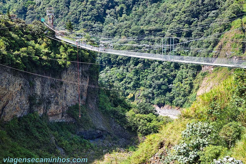 Mega Adventure Park Rio Branco - Baños, Equador