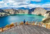Turismo no Equador: 10 cidades e 5 destinos de natureza Mirante da Laguna Quilotoa - Equador