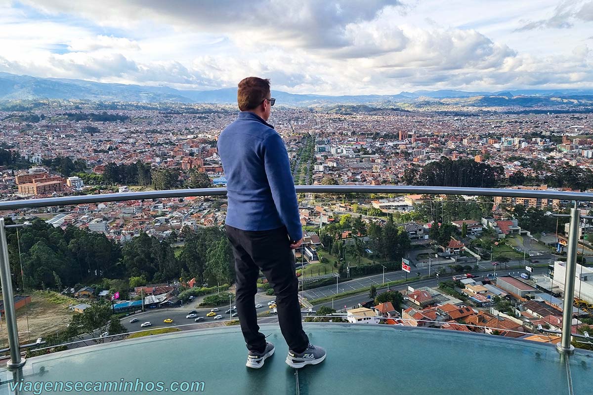 Mirante de vidro de Tuli - Cuenca - Equador