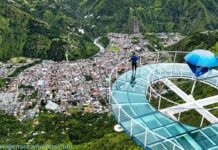 Como Transformar os Vídeos de uma Viagem em uma Série para Reels, TikTok e Shorts O que fazer em Baños, Equador - Passarela Diamante