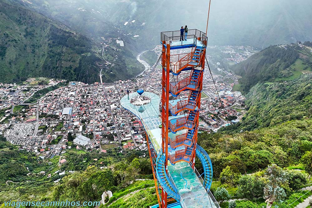 Passarela Diamante - Baños, Equador