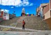 Dicas simples para uma viagem mais sustentável e inteligente Riobamba - Escalinatas de la Loma de Quito