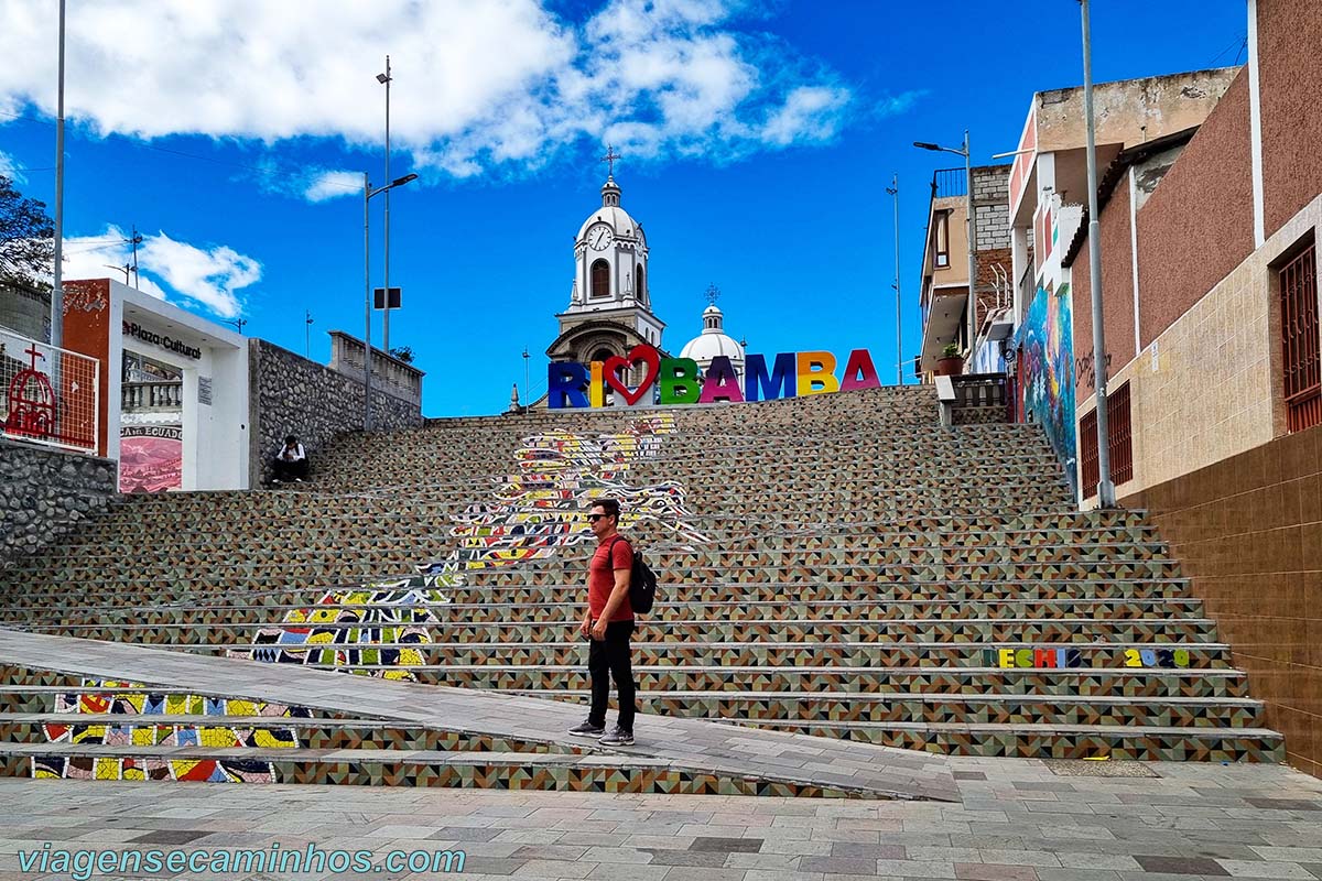 Riobamba - Escalinatas de la Loma de Quito