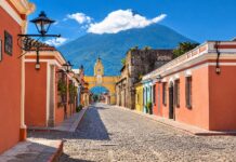 10 países baratos para viajar em 2027 Antigua - Guatemala