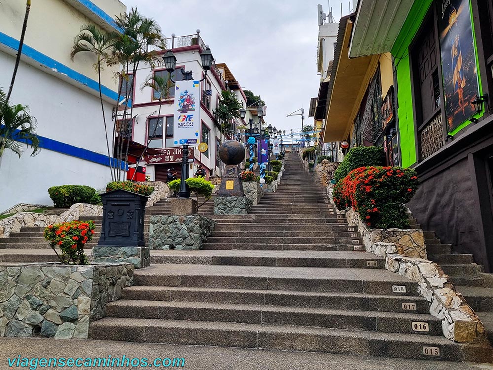 Guayaquil - Escalinatas Diego Noboa y Arteta