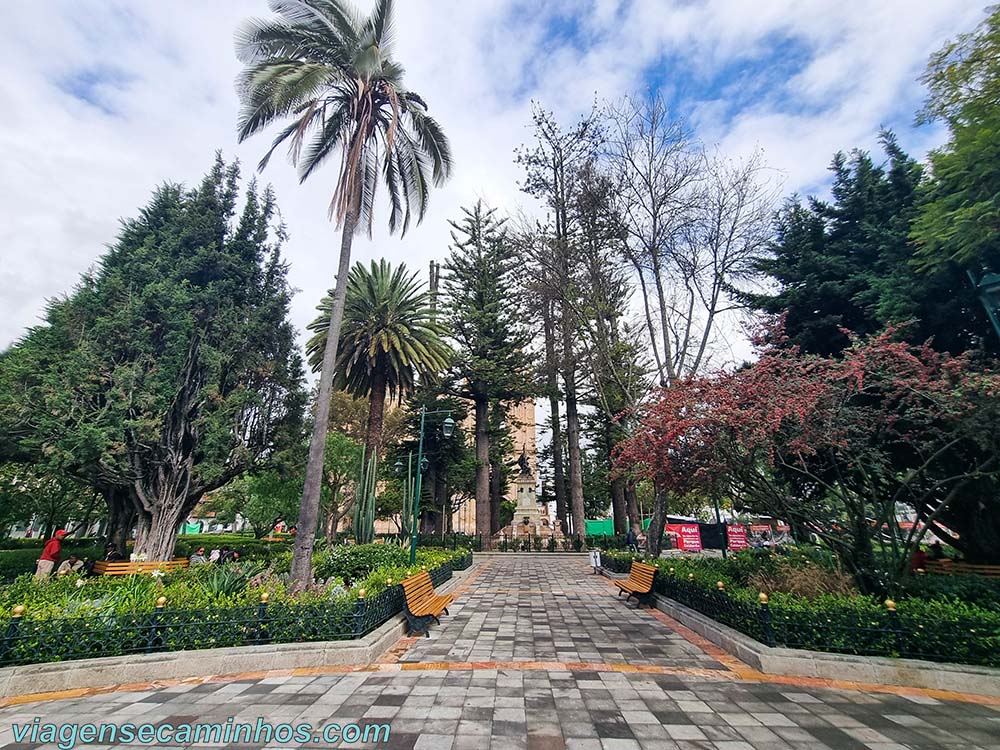 Parque Caldeirón - Cuenca, Equador