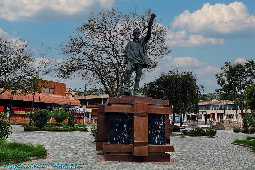 Parque Simón Bolivar - Gualaceo, Equador