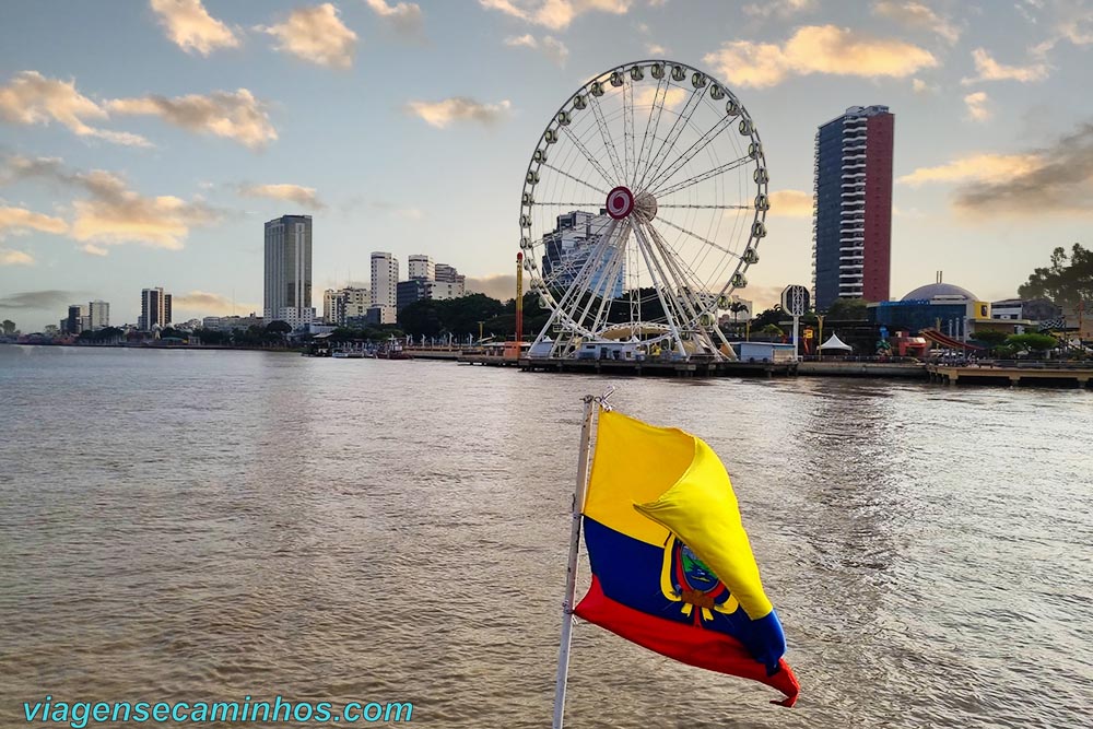 Passeio de barco pelo Rio Guayas - Guayaquil