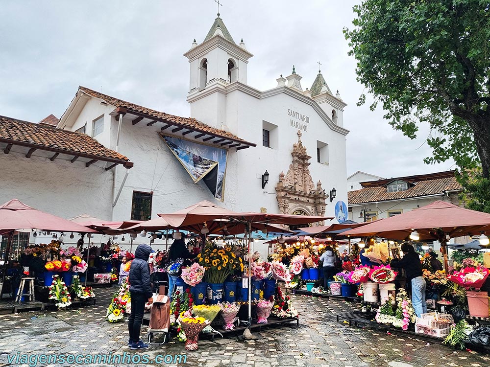 Praça de las Flores - Cuenca, Equador