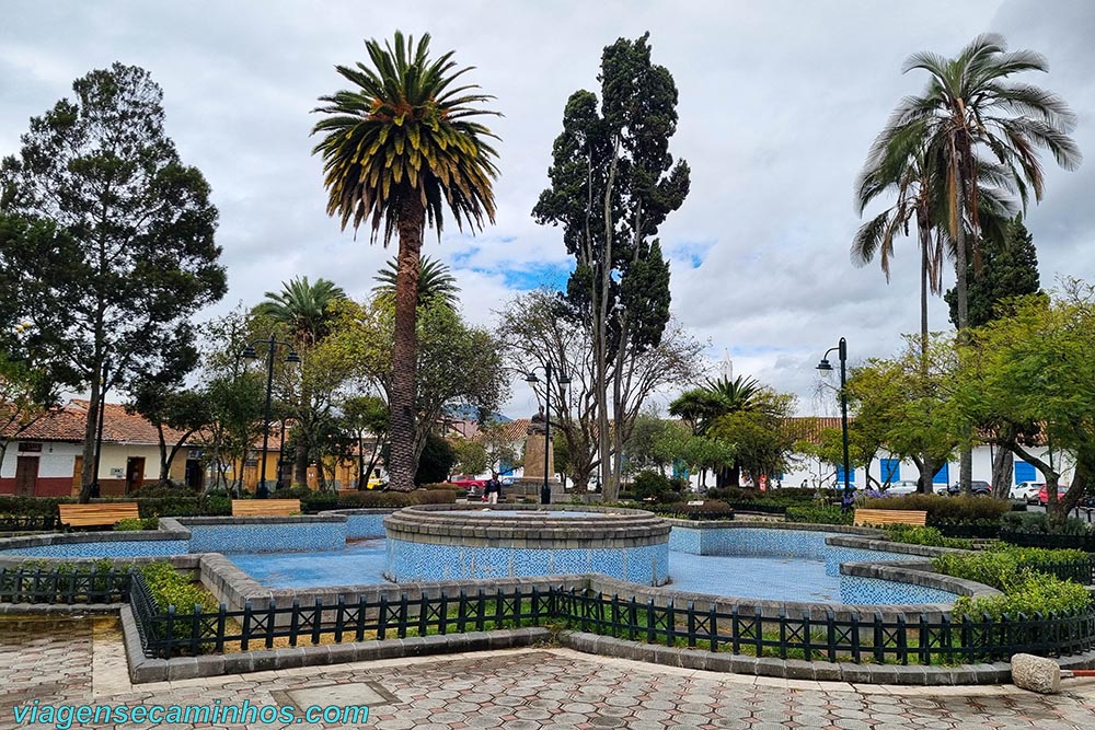 Praça San Sebastian - Cuenca, Equador